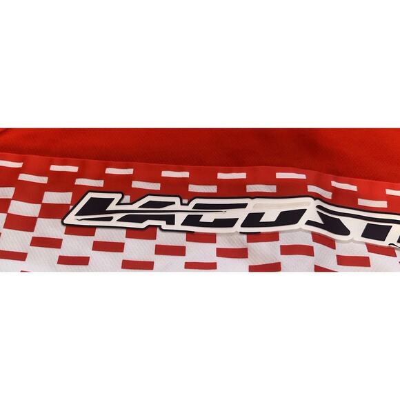 Kids' Lacoste Tennis x Daniil Medvedev Track Suit Jacket Red White Blue Size 14 - Picture 12 of 12